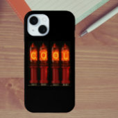 Coques Case-Mate iPhone Tubes Nixie avec texte personnalisable