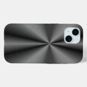 Coques Case-Mate iPhone Tuck and Roll - Métal Brossé (Verso (horizontal))