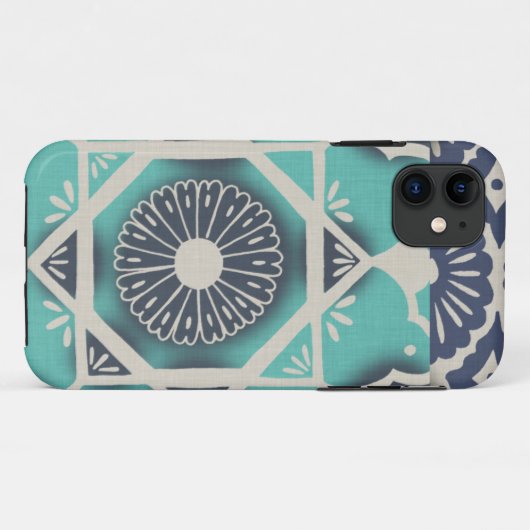 Coques Case-Mate iPhone Tuile Batik II (Dos (Horizontal))