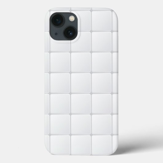 Coques Case-Mate iPhone Tuile blanche (Verso)