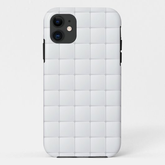 Coques Case-Mate iPhone Tuile blanche (Dos)