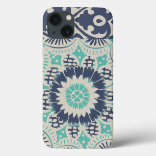 iPhone 13 Case Tuile bleue III de batik