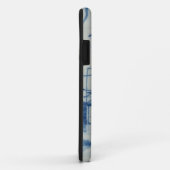 Coques Case-Mate iPhone Tuile de Delft montrant un pont-levis au-dessus (Dos/Droite)