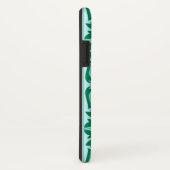 Coques Case-Mate iPhone Tuile marocaine - turquoise et aqua (Dos/Droite)