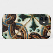 Coques Case-Mate iPhone Tuile maure d'Azulejo (Dos (Horizontal))