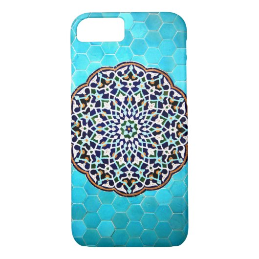 Coques Case-Mate iPhone Tuiles de Yazd (Dos)