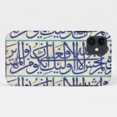 Coques Case-Mate iPhone Tuiles d'Iznik avec la calligraphie islamique (Dos (Horizontal))
