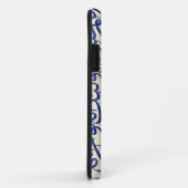 Coques Case-Mate iPhone Tuiles d'Iznik avec la calligraphie islamique (Dos/Droite)