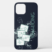 Coques Case-Mate iPhone Tuiles mahjong artistiques (Verso)
