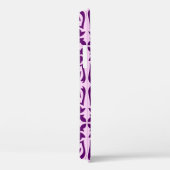 Coques Case-Mate iPhone Tuiles marocaines - violet et orchidée (Verso / Droite)