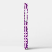 Coques Case-Mate iPhone Tuiles marocaines - violet et orchidée (Verso / Gauche)