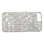 Coques Case-Mate iPhone Tuiles nacrées (Dos (Horizontal))