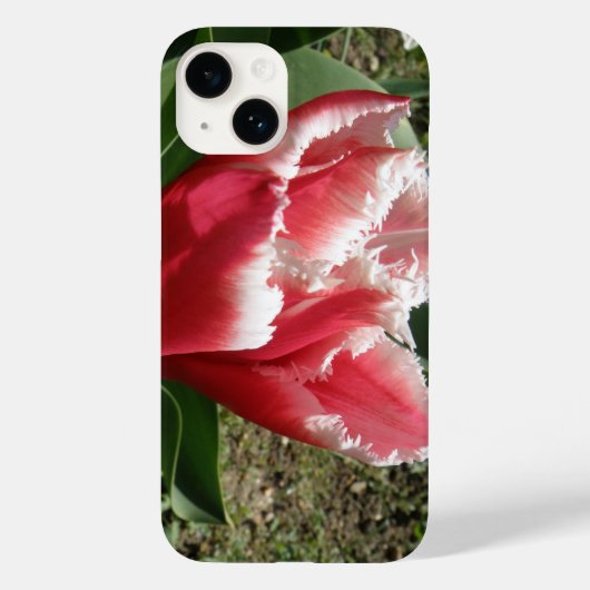 Coques Case-Mate iPhone Tulipe à franges roses (Verso)