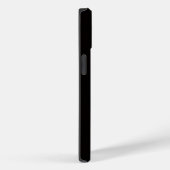 Coques Case-Mate iPhone Tulipe blanc perle Black 4 Luxe iPhone 14 Mate (Verso / Droite)