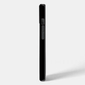Coques Case-Mate iPhone Tulipe blanc perle Black 4 Luxe iPhone 14 Mate (Verso / Gauche)