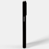 Coques Case-Mate iPhone Tulipe blanche perle sur iPhone 15 Pro Max Noir 4 (Verso / Droite)