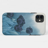 Coques Case-Mate iPhone Tulipe bleue (Dos (Horizontal))