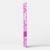 Coques Case-Mate iPhone Tulipe damassé rose violet nom (Verso / Droite)