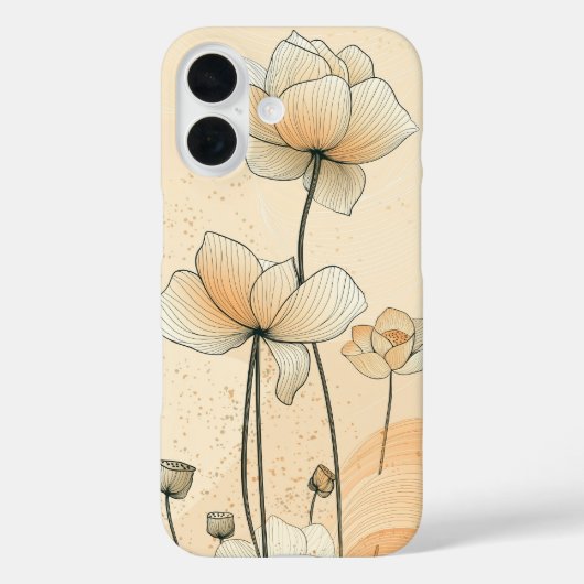 Coques Case-Mate iPhone Tulipe de crème solaire (Verso)