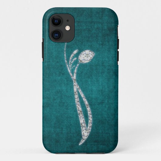 Coques Case-Mate iPhone Tulipe Diamant (Dos)