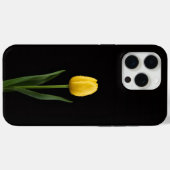 Coques Case-Mate iPhone Tulipe doré Black 4 Luxe iPhone 15 Pro Max (Verso (horizontal))