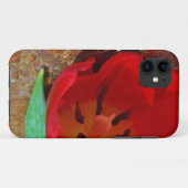 Coques Case-Mate iPhone Tulipe jaune printemps et rouge (Dos (Horizontal))