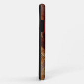 Coques Case-Mate iPhone Tulipe jaune printemps et rouge (Dos/Droite)