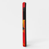 Coques Case-Mate iPhone tulipe jaune rouge (Dos/Gauche)