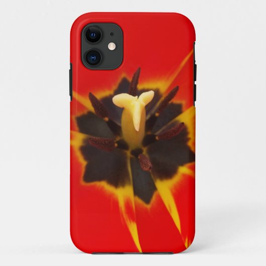 Coques Case-Mate iPhone tulipe jaune rouge (Dos)