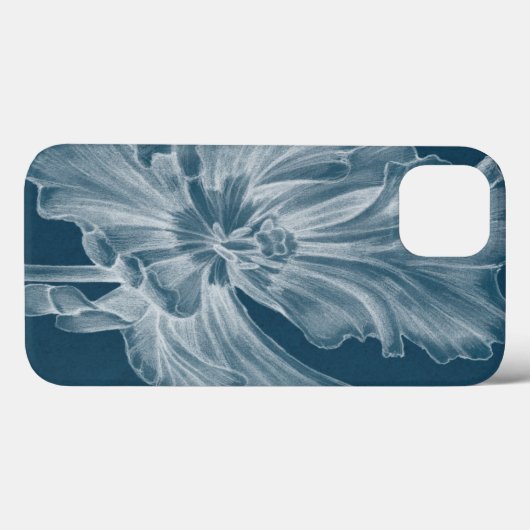 Coques Case-Mate iPhone Tulipe monochrome II (Verso (horizontal))