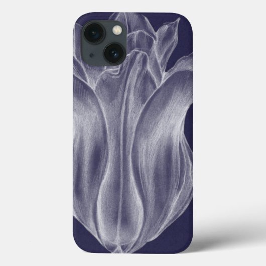 Coques Case-Mate iPhone Tulipe monochrome III (Verso)