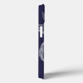 Coques Case-Mate iPhone Tulipe monochrome III (Verso / Droite)