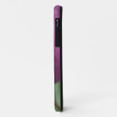 Coques Case-Mate iPhone Tulipe pourpre avec gouttes d'eau (Dos/Gauche)