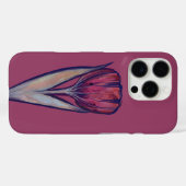 Coques Case-Mate iPhone Tulipe rose Fleur douce du printemps (Verso (horizontal))