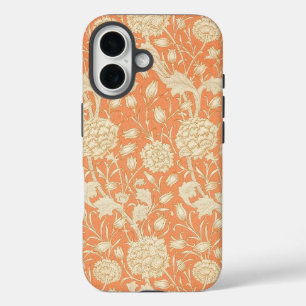 Coques iPhone 16 Tulipe sauvage de William Morris, Art floral orang