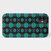 Coques Case-Mate iPhone Tulipes Artdeco dans le style rétro (Dos (Horizontal))