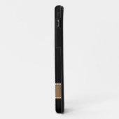 Coques Case-Mate iPhone Tulipes et jonquilles Or Nom personnalisé (Dos/Gauche)