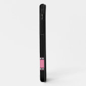 Coques Case-Mate iPhone Tulipes et jonquilles rose Nom personnalisé (Dos/Gauche)