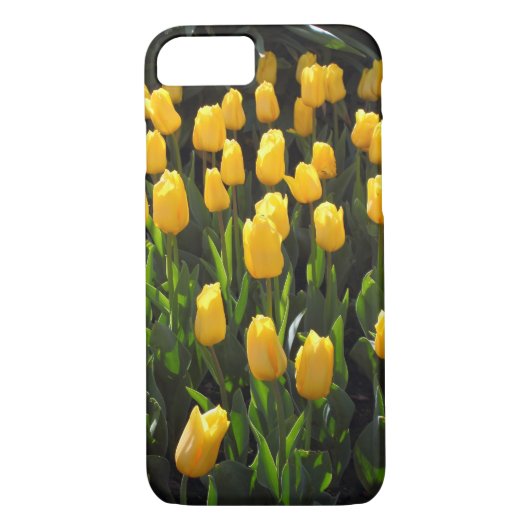 Coques Case-Mate iPhone Tulipes jaunes (Dos)