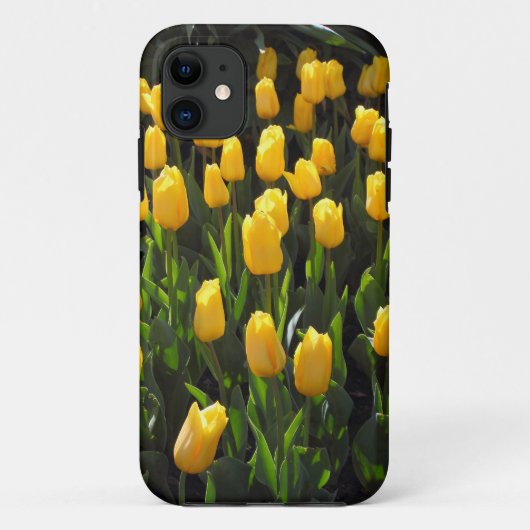 Coques Case-Mate iPhone Tulipes jaunes (Dos)