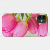 Coques Case-Mate iPhone Tulipes roses (Dos (Horizontal))
