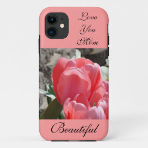 Tulipes roses magnifiques coques iPhone 5 Je t'aim