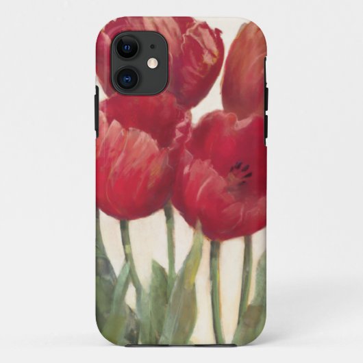 Coques Case-Mate iPhone Tulipes rouges (Dos)