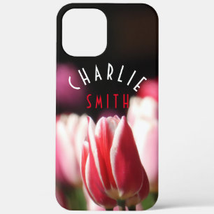 Case-Mate iPhone Case Tulipes rouges et blanches (et roses) Coque-Mate i