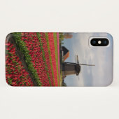 Coques Case-Mate iPhone Tulipes rouges et un moulin à vent (Dos (Horizontal))