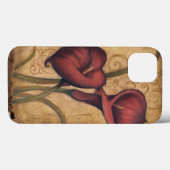 Coques Case-Mate iPhone Tulipes rouges II (Verso (horizontal))