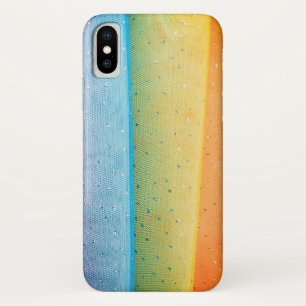 Case-Mate iPhone Case tulle arc-en-ciel avec strass