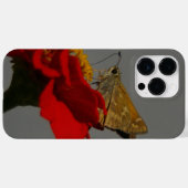 Coques Case-Mate iPhone Tumeaux et Zinnia rouge (Verso (horizontal))