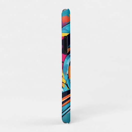 Coques Case-Mate iPhone Tunnel Avec Graffiti Art (Dos/Droite)