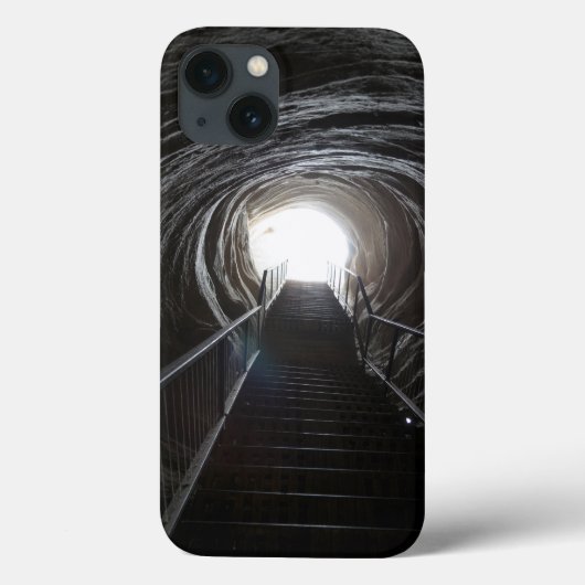 Coques Case-Mate iPhone Tunnel de la grotte sombre (Verso)